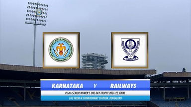 Womens Senior One Day Trophy 2021-22, Final - Karnataka v Railways: Match Highlights
