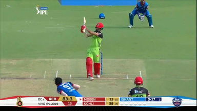 M20: RCB vs DC –  Moeen Ali Six