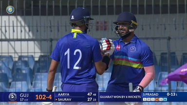 SMAT 2024, Gujarat vs Sikkim: Match Highlights