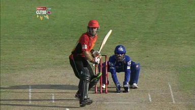 M19: SCO vs MI –  Simon Katich b Ojha