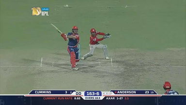 M15: DD vs KXIP – Corey Anderson Six