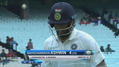 IND vs SL 2017, 1st Test Day 2: R Ashwin Wicket