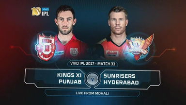 IPL 2017 M33: KXIP vs SRH  – Match Highlights