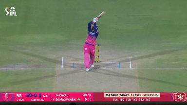 IPL 2026 M64: RR vs LSG - Vaibhav Sooryavanshi Six