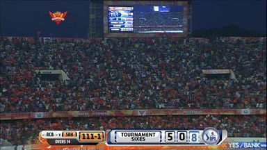 M46: SRH vs RCB – Naman Ojha Six