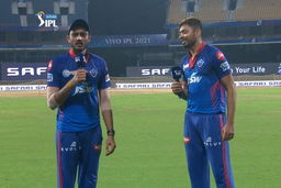 Presenting DC's bowling aces: Axar & Avesh