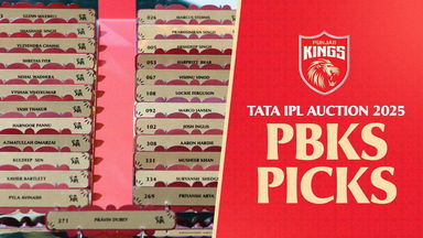 TATA IPL Player Auction 2025 - Punjab Kings