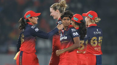Beaten, edged, trapped in front: Lauren Bell on song early