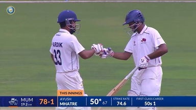 Ranji Trophy 2024/25, Baroda vs Mumbai, Day 2: Match Highlights