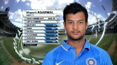 India 'A' vs SA 'A' - 3rd ODI: Mayank Agarwal - 130 (122)