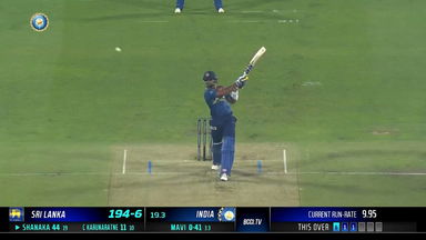 IND vs SL 2023, 2ND T20I: Dasun Shanaka  Six