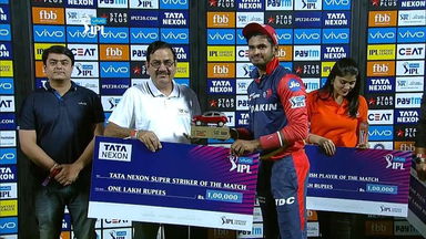 M26: DD vs KKR – TATA Nexon Super Striker of the Match – Shreyas Iyer