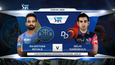 IPL 2018 M06: RR vs DD – Match Highlights