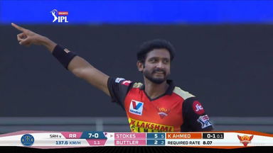 M26: SRH vs RR – Fall of Wickets