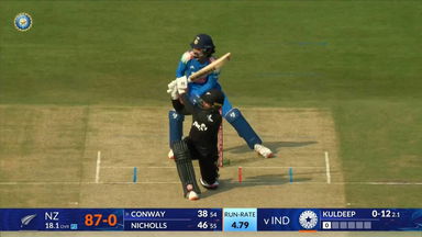 IND vs NZ 2026, 1st ODI: Devon Conway Six