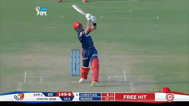 M02: KXIP vs DD: Dan Christian Six