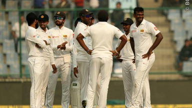 IND vs SL, 2017 - 3rd Test: Fall of wickets, IND 1st Innings