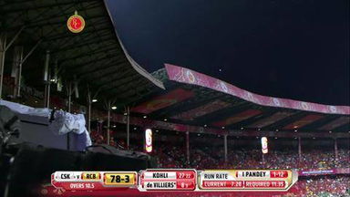 M20: RCB vs CSK – AB de Villiers Six