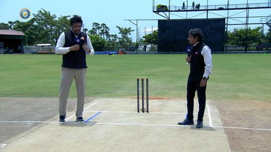 Prof D B Deodhar Trophy 2023-24,  North Zone v West Zone:  Pitch report