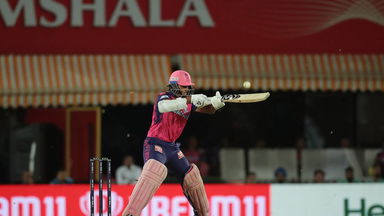 Improvisation at its best: Jaiswal's creative reverse scoop over the keeper