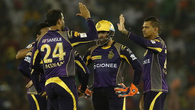 M13: KXIP vs KKR – Fall Of Wickets