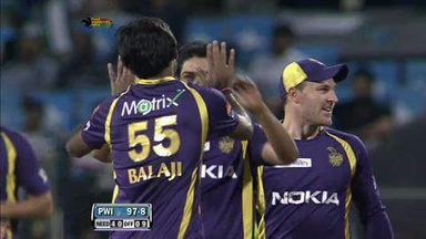 Match 70 PWI vs KKR – Parnell's Wicket