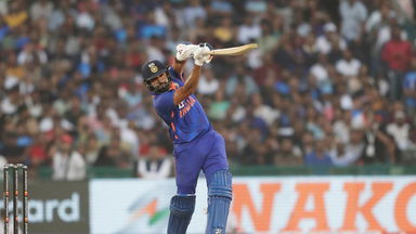 Glorious: Rohit Sharma’s SIX over covers