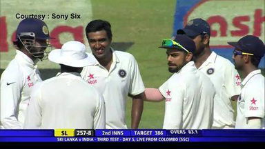 SL vs India, 3rd Test : SL 2nd innings - R Herath wicket