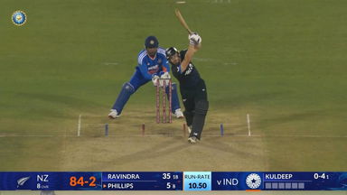 IND vs NZ 2026, 2nd T20I: Glenn Phillips Six