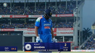IND vs ENG 2025, 1st ODI: Rohit Sharma Wicket