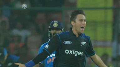 India vs NZ 2016, 2nd ODI: Fall of Wickets - India