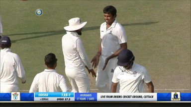 Ranji Trophy 2019-20: Bengal  vs Odisha, QF2 - Fall of wickets, Odisha 1st Innings
