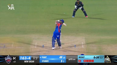 M40: DC vs GT – Rishabh Pant Six