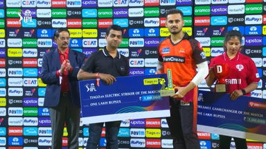 M10: LSG vs SRH – TIAGO.ev Electric Striker of the Match – Abdul Samad