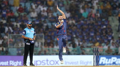 6, 4, W: A roller-coaster penultimate over from Mark Wood
