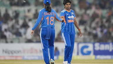TIMBER: Arundhati Reddy's 50th T20I Wicket