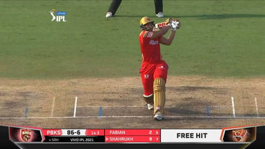 M14: PBKS vs SRH   – Shahrukh Khan Six