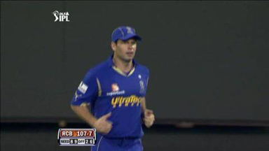 Match 18 RCB vs RR – Kaif's Wicket