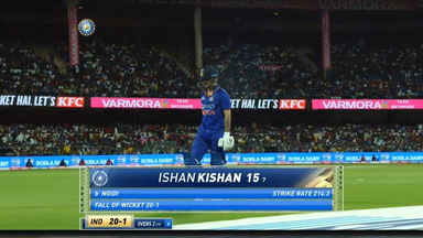 IND vs SA 2022, 5TH T20I: Ishan Kishan  Wicket