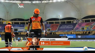 M29: SRH vs CSK – Priyam Garg Wicket
