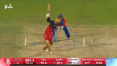 Six: Final, Royal Challengers Bengaluru vs Delhi Capitals, WPL 2026: Smriti Mandhana Six