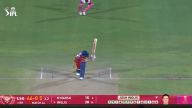 IPL 2026 M64: RR vs LSG - Josh Inglis Six