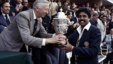 Relive the 1983 World Cup winning moment