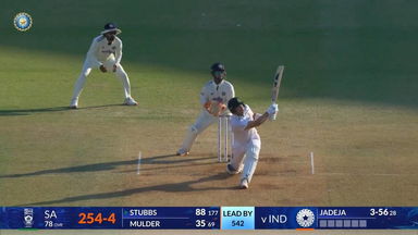 IND vs SA 2025, 2nd Test: Tristan Stubbs Six