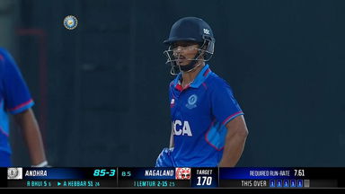 Syed Mushtaq Ali Trophy 2022: Ashwin Hebbar's solid opening act of 51(25)