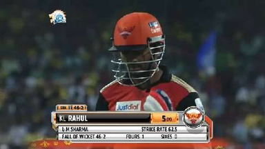 M4: CSK vs SRH – Lokesh Rahul Wicket