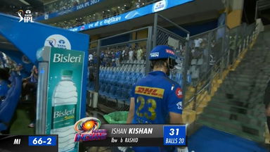 M57: MI vs GT – Ishan Kishan Wicket