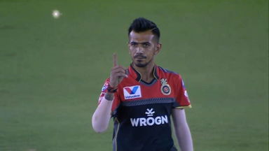 M28: KXIP vs RCB – Fall of Wickets