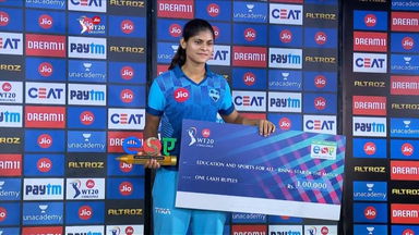 Final: Trailblazers vs Supernovas - ESA Rising Star of the match - Radha Yadav