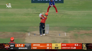 M30: RCB vs SRH – Travis Head Six